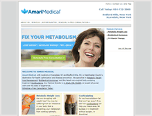 Tablet Screenshot of amariclinic.com